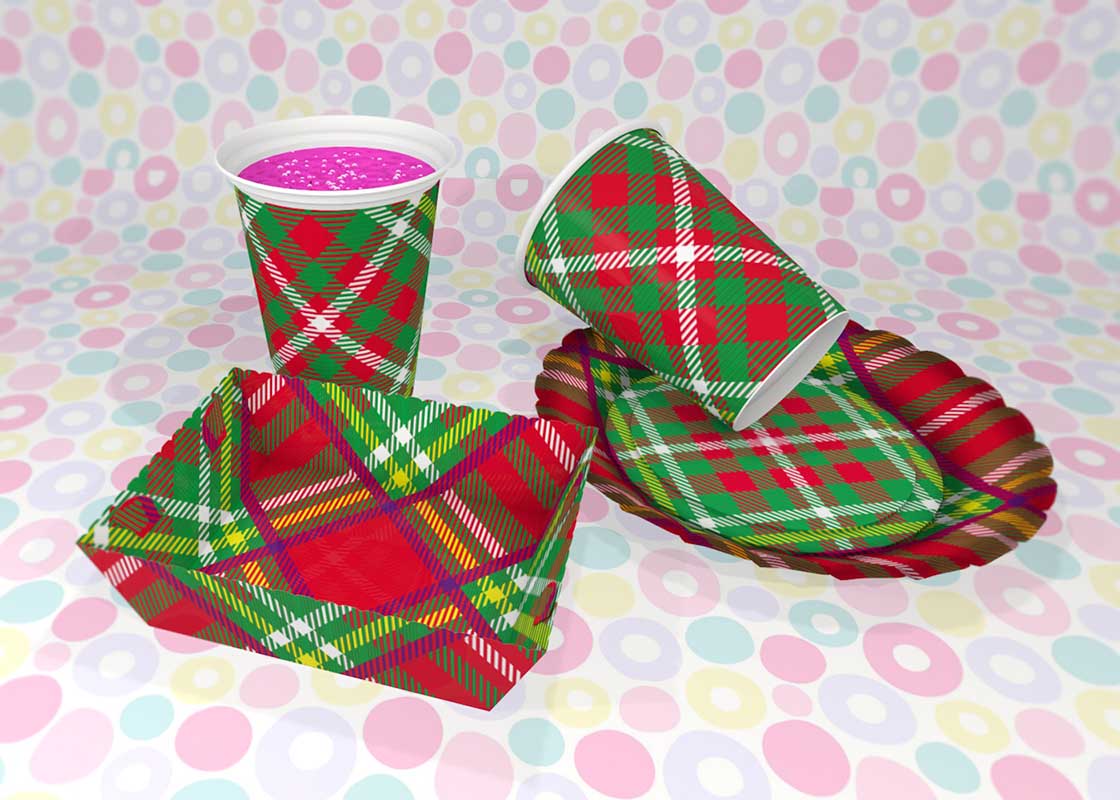 Decoración para Fiesta Escocés
