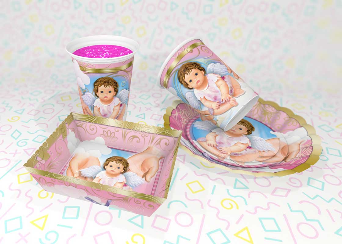 Decoración Bautizo Niña
